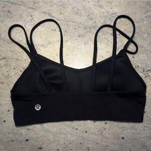 lululemon athletica Black Strappy Sports Bra